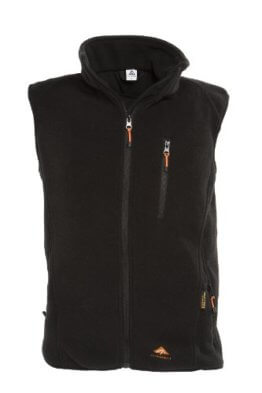 Alpenheat Fire-Fleece schwarz Beheizte Fleece Weste Weste zum Drunterziehen, AJ4G, Größe M - 1