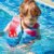 Beco Kinder Sealife Auftrieshilfe und Schwimmhilfe verstellbar mit 3 Auftriebskörper Schwimmlernweste, pink, S - 3