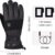 Beheizbare Handschuh 7.4V/4000mAh Winterhandschuhe Herren Damen 3-Stufen Temperaturregelung für Arbeiten im Freien Skifahren, Motorrad - 7
