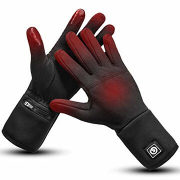 day wolf Beheizbare Handschuhe, Winterarbeitshandschuhe für Männer und Frauen 7,4 V 2200 MAH Motorradwandern Reiten Bergfahren Skifahren Winter Handwärmer - 1