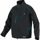Makita DCJ205Z2XL Thermojacke Gr. 2XL 12 V max. / 14,4 V / 18 V (ohne Akku, ohne Ladegerät), Schwarz, 17-21 - 1